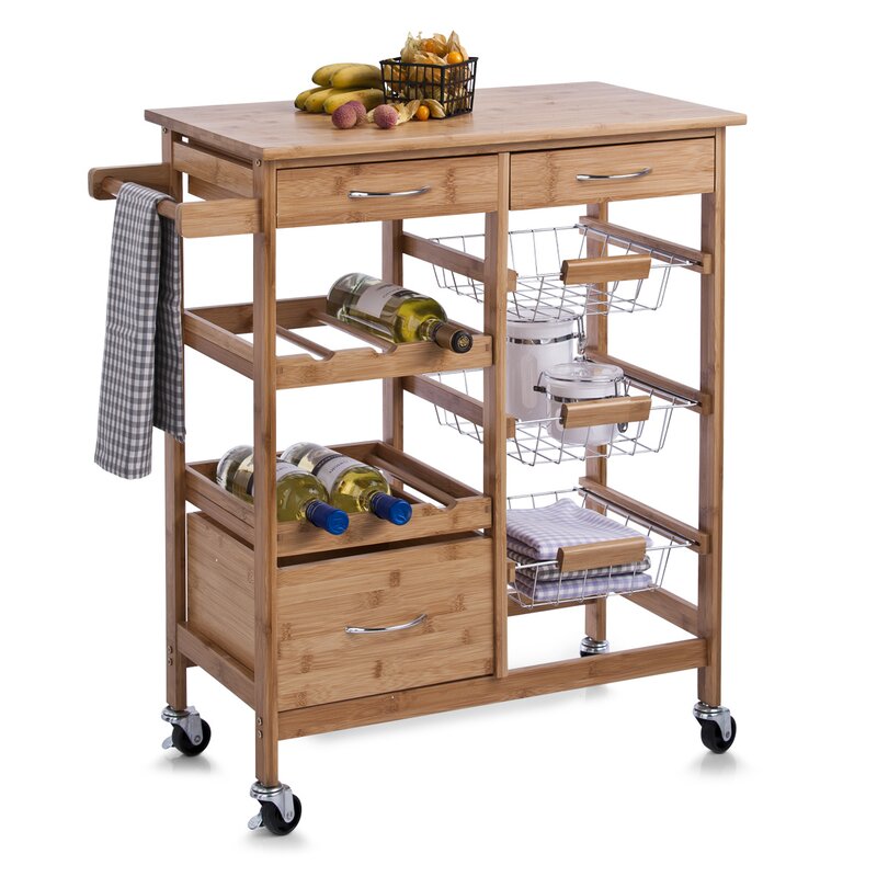 Zeller Kitchen Trolley Reviews Wayfair Co Uk   Kitchen Trolley 